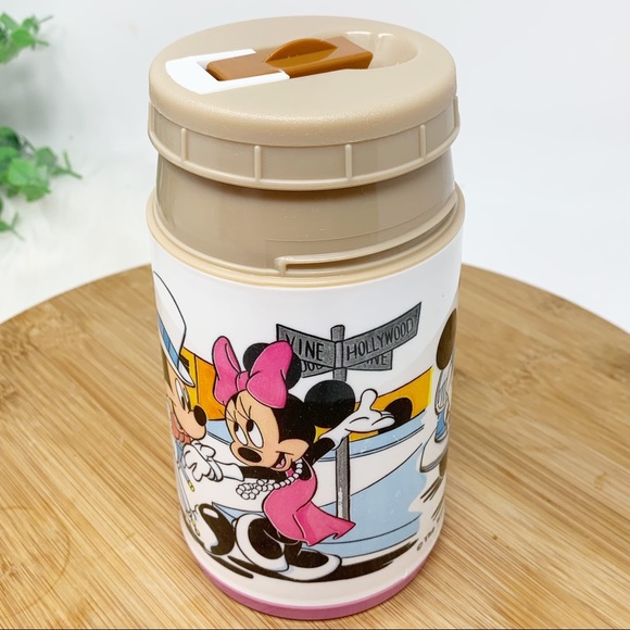 Vintage Minnie & Mickey Mouse Hard Lunch box Set - Picture 7 of 15